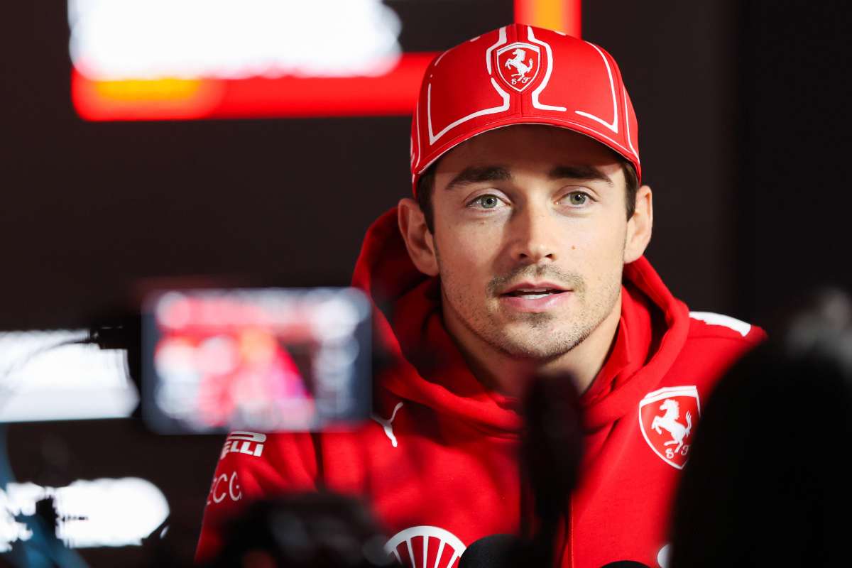 Leclerc Hamilton Ferrari