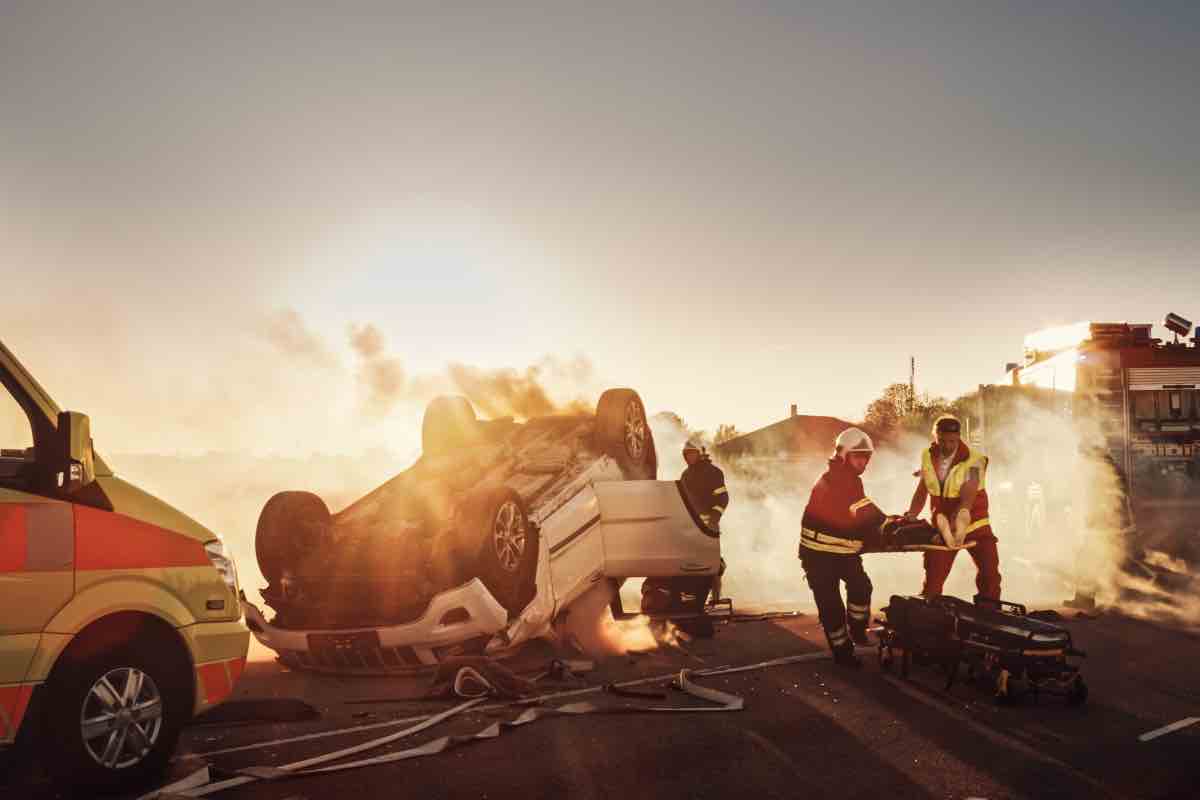 Auto incidente sicurezza
