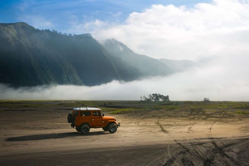 Auto nel deserto