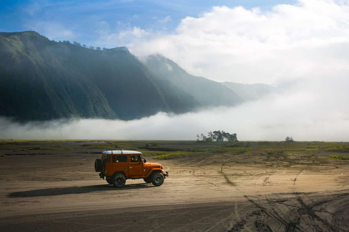Auto nel deserto