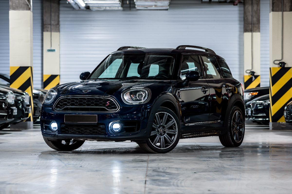 Mini Countryman Cooper S in primo piano