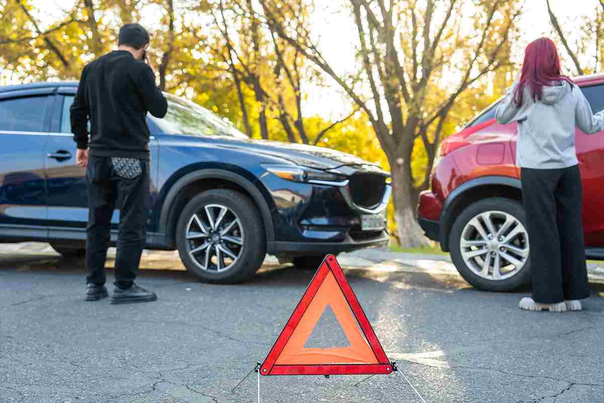Incidente auto tamponamento