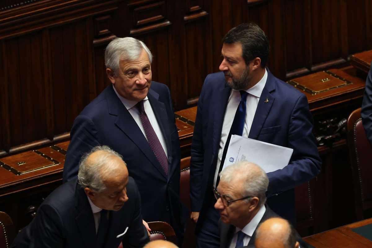 Tajani e Salvini