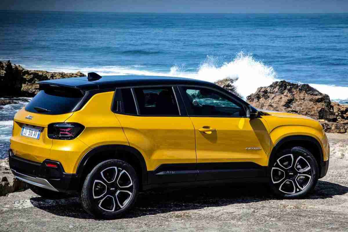Jeep Avenger elettrica