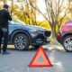 Incidente pericoloso auto