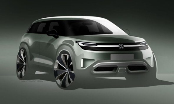 Volkswagen, bozzetto del concept per il Salone di Monaco 2025
