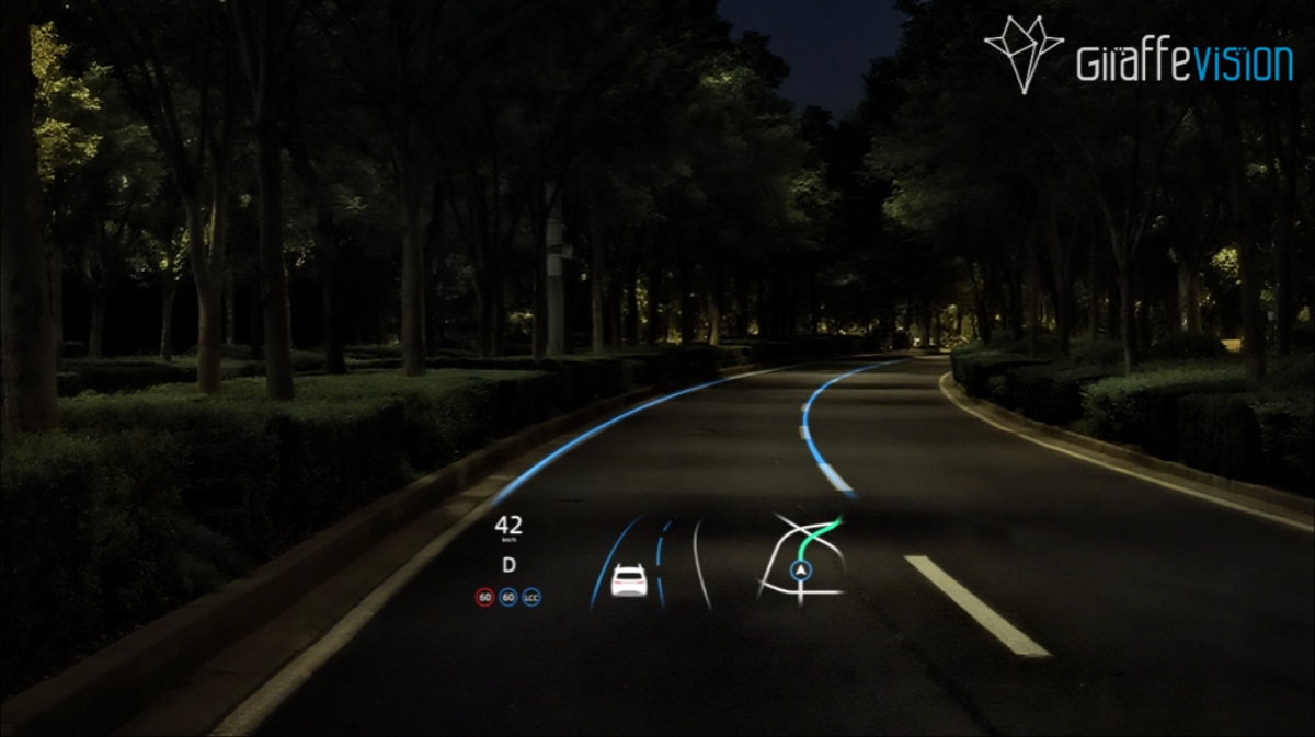 L’HUD 4.0 di GIRAFFEVISION integra la tecnologia Mini-LED