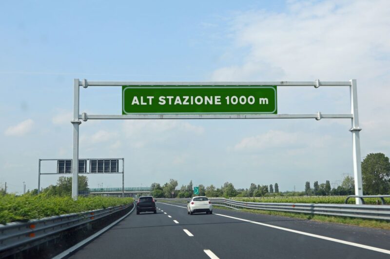 Autostrada, Italia