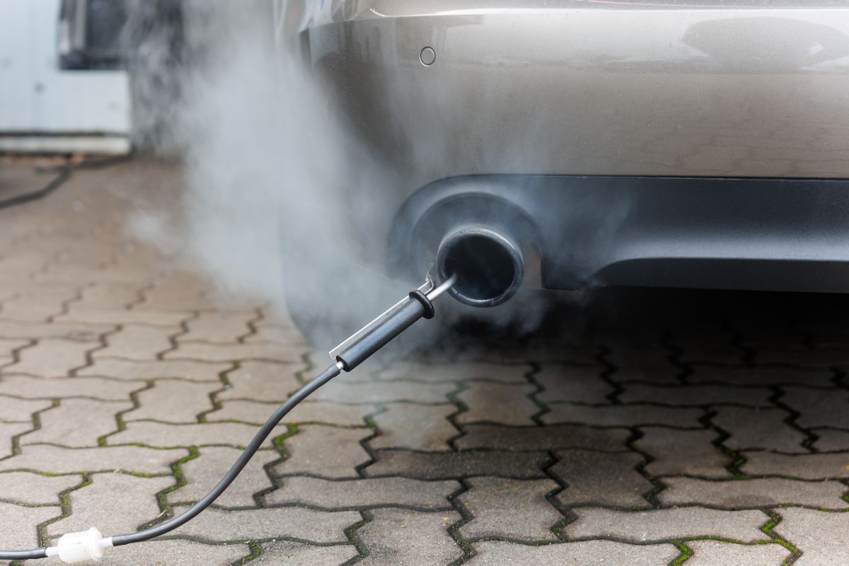 Marmitta, gas di scarico