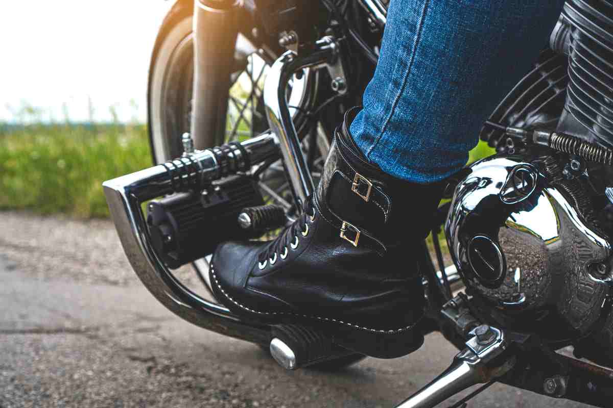 Moto Harley Davidson trasformata