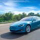 Automobile Tesla elettrica