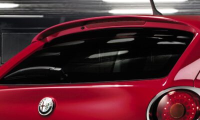 Dettaglio del posteriore di una Alfa Romeo MiTo di colore rosso