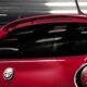 Dettaglio del posteriore di una Alfa Romeo MiTo di colore rosso