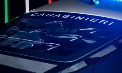 Dettaglio del lunotto posteriore della nuova Maserati MCPURA consegnata ai Carabinieri