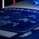 Dettaglio del lunotto posteriore della nuova Maserati MCPURA consegnata ai Carabinieri