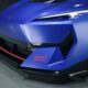 Dettaglio anteriore della nuova concept di Subaru, la Performance-E STI