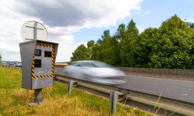 Autovelox fisso per il controllo elettronico della velocità