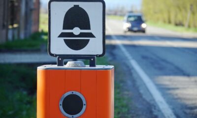 Autovelox fisso per il controllo elettronico della velocitĂ
