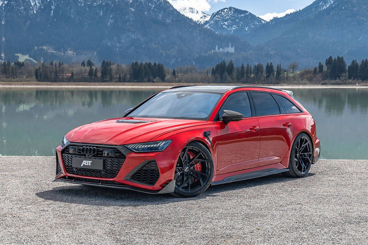ABT Audi RS6 Legacy Edition, colore rosso