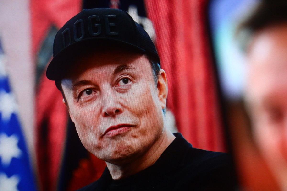 Elon Musk, primo piano del Ceo di Tesla