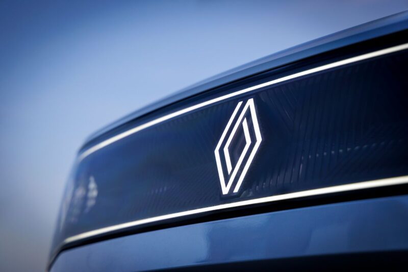 Logo luminoso Renault