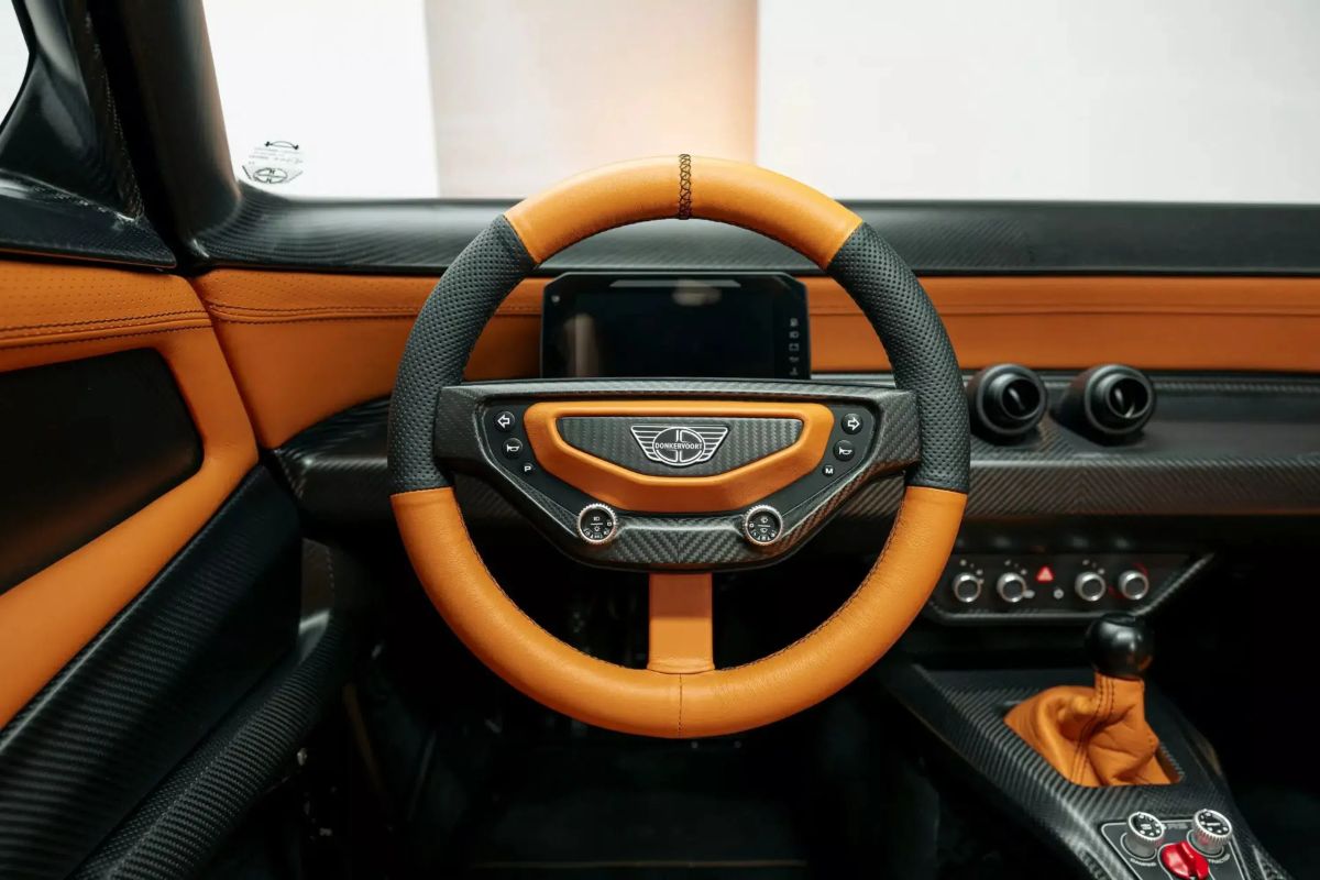 Gli interni della nuova Donkervoort P24 RS