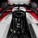 Vista degli interni della Ferrari SF-26