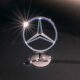 Logo Mercedes, stella verticale sul cofano