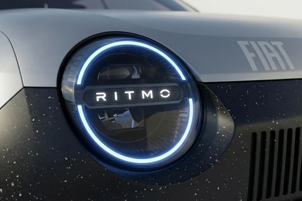 Fiat Ritmo, un dettaglio del render di Antonio Barone