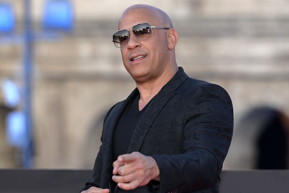 Vin Diesel alla première del film "Fast X"