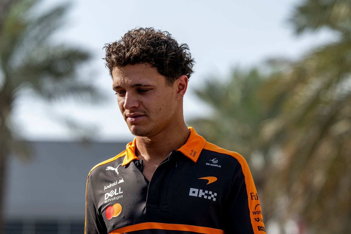 Lando Norris, McLaren F1, durante i test invernali 2026 in Bahrein