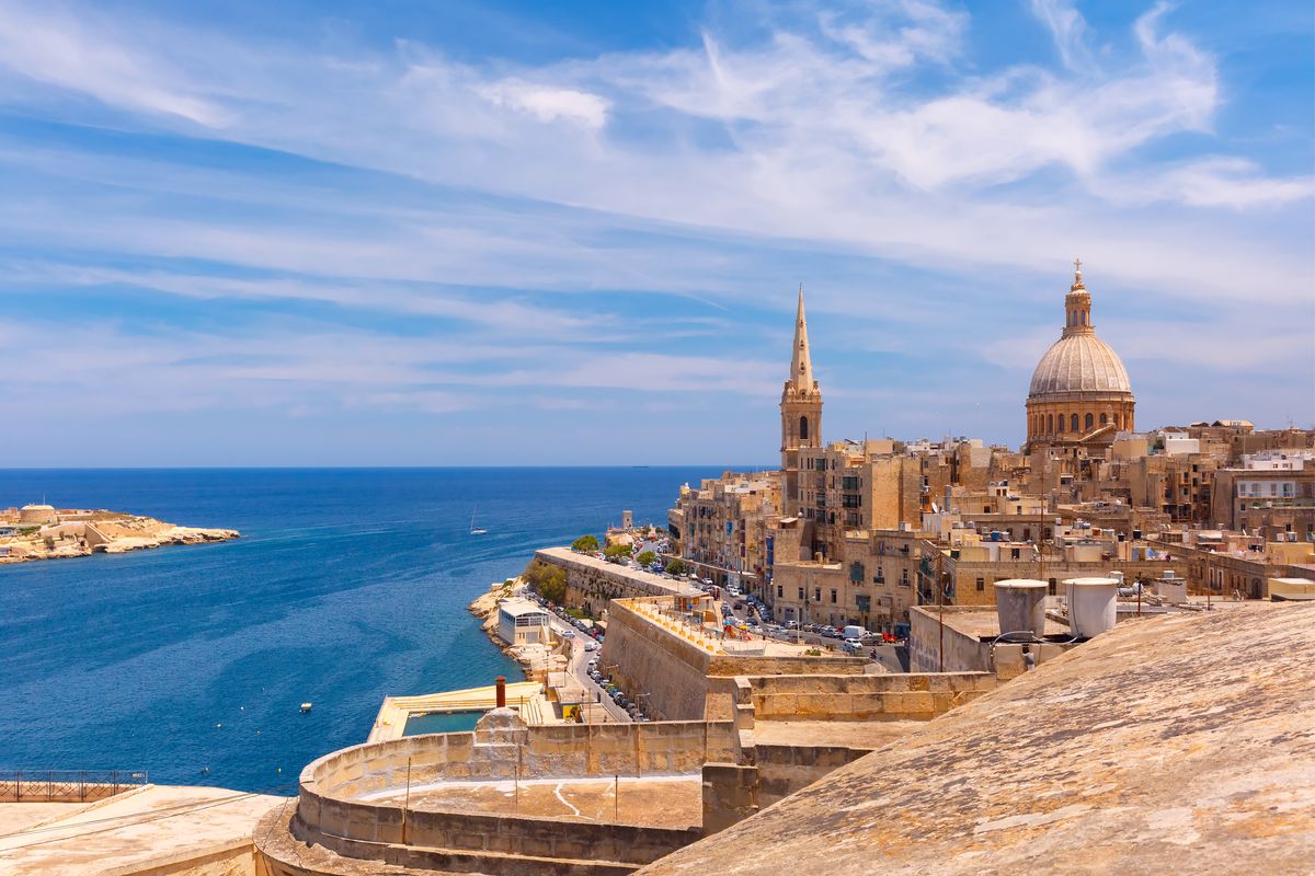 Panoramica di La Valletta, capitale di Malta