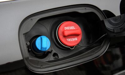 Bocchettone di rifornimento AdBlue e Diesel.