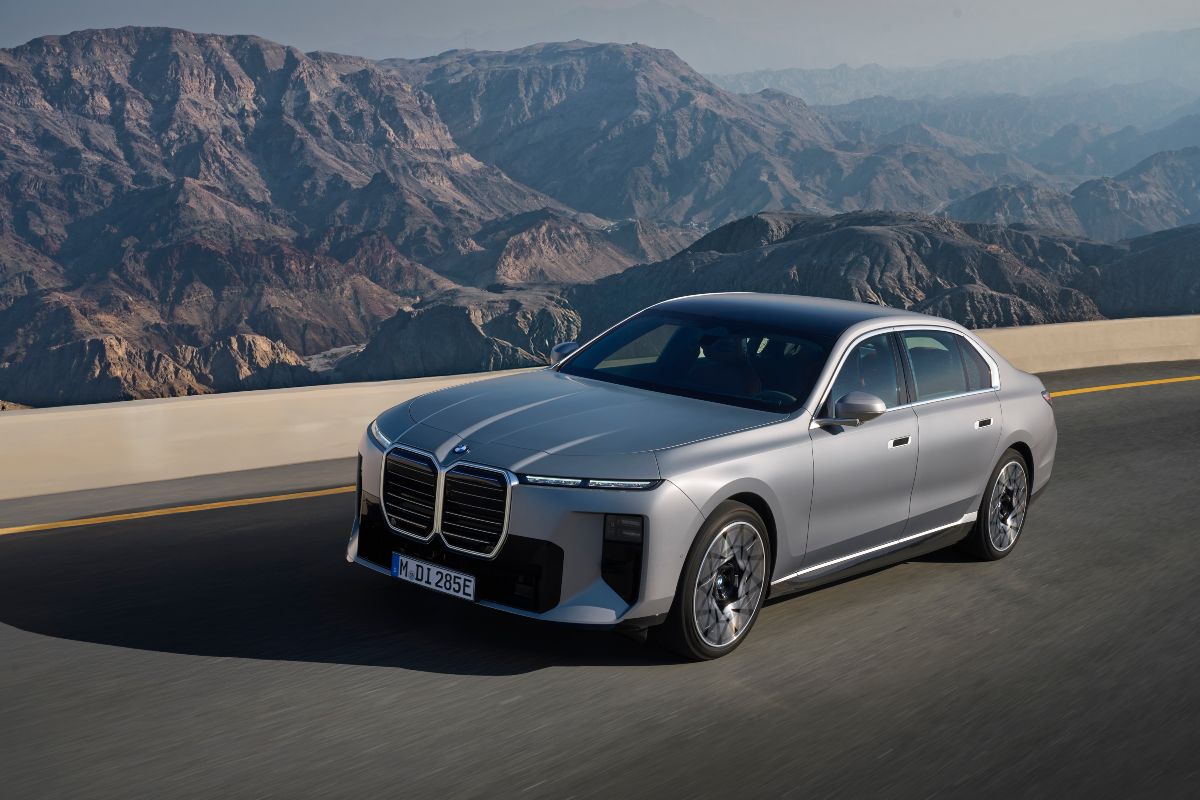 La nuova BMW i7 60 xDrive.