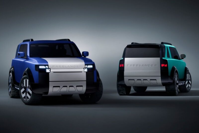 Il suv a sei posti Freelander Concept 97.
