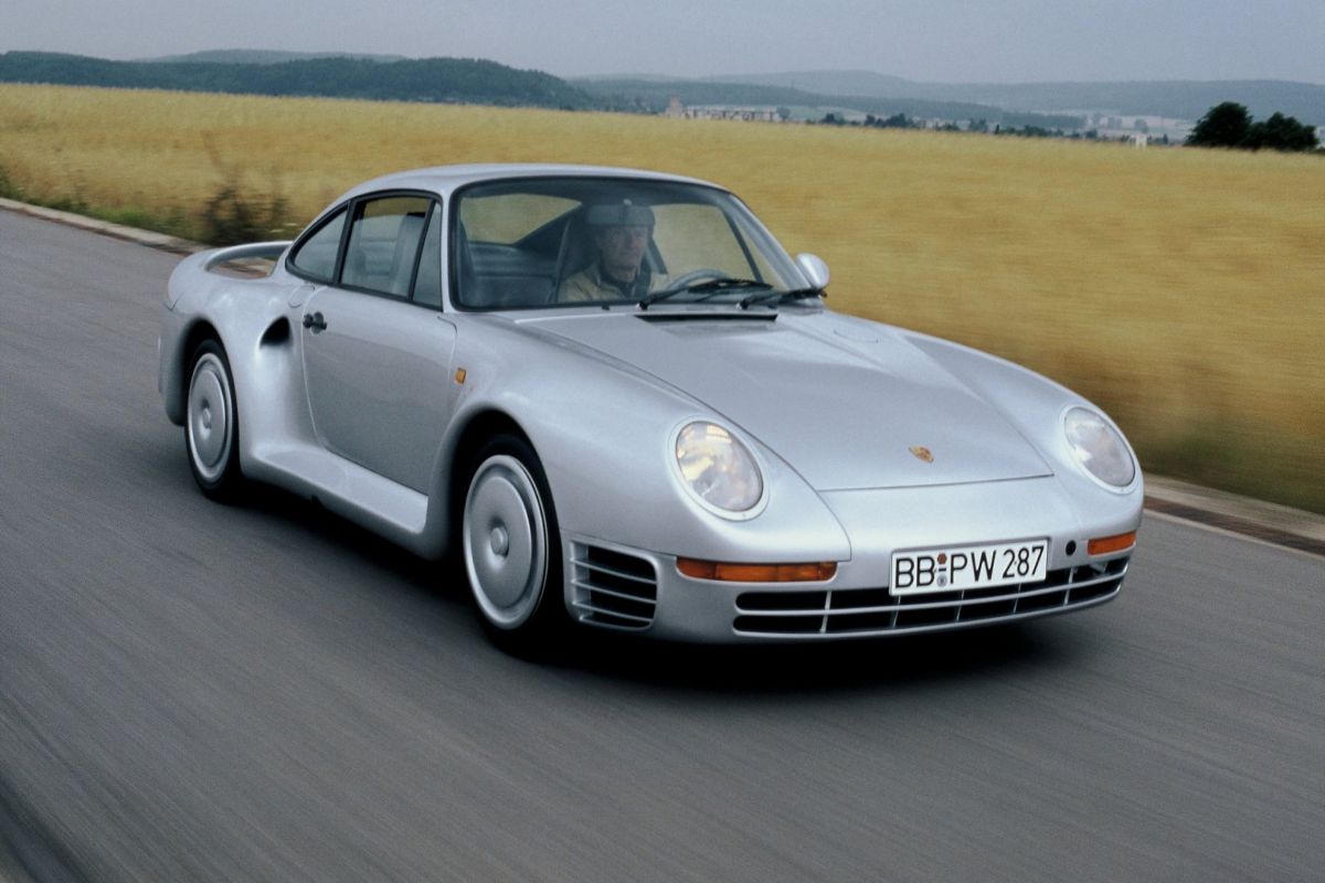 La Porsche 959 Coupé del 1986.