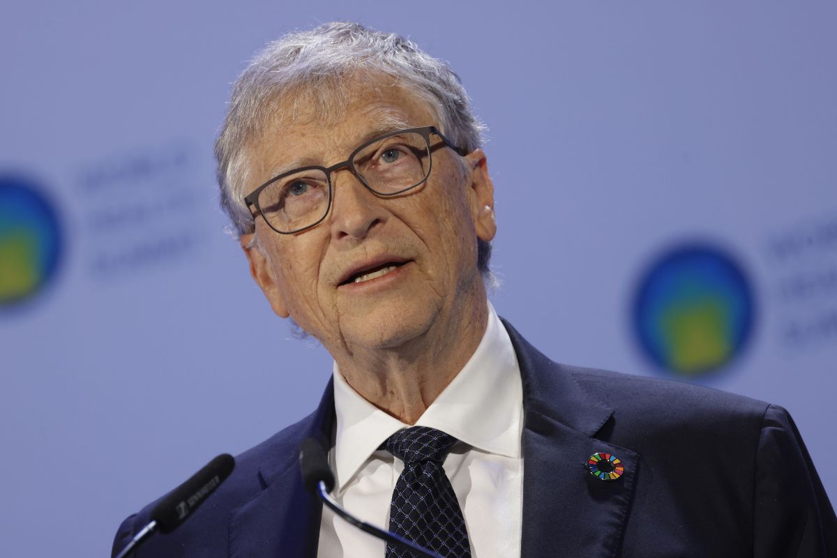 Bill Gates al World Health Summit del 2024.