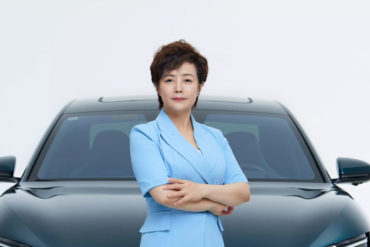 La vice presidente di BYD, Stella Li.
