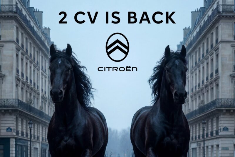 Citroën, il ritorno della 2 CV.