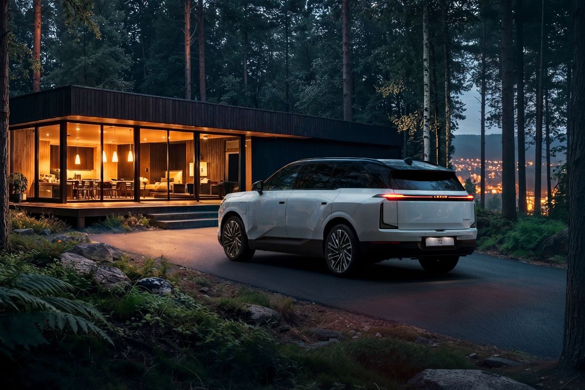 Lexus TZ, il nuovo suv a 6 posti completamente elettrico.