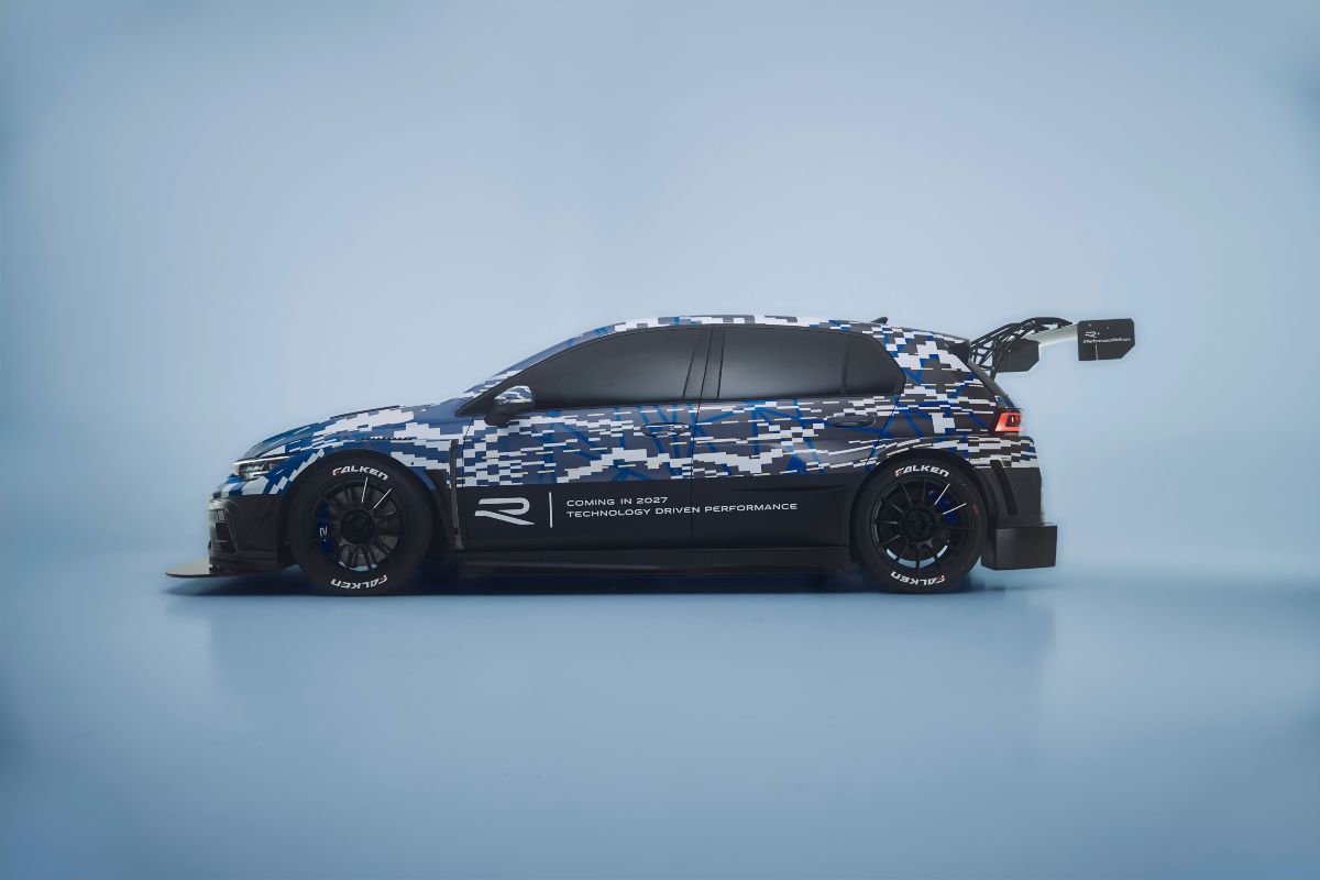 La Volkswagen Golf R 24H che parteciperà alla 24 Ore del Nürburgring nel 2027.