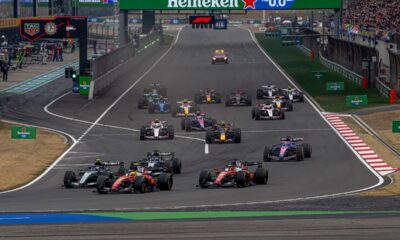 Partenza del Gran Premio di F1 di Cina 2026 a Shanghai.