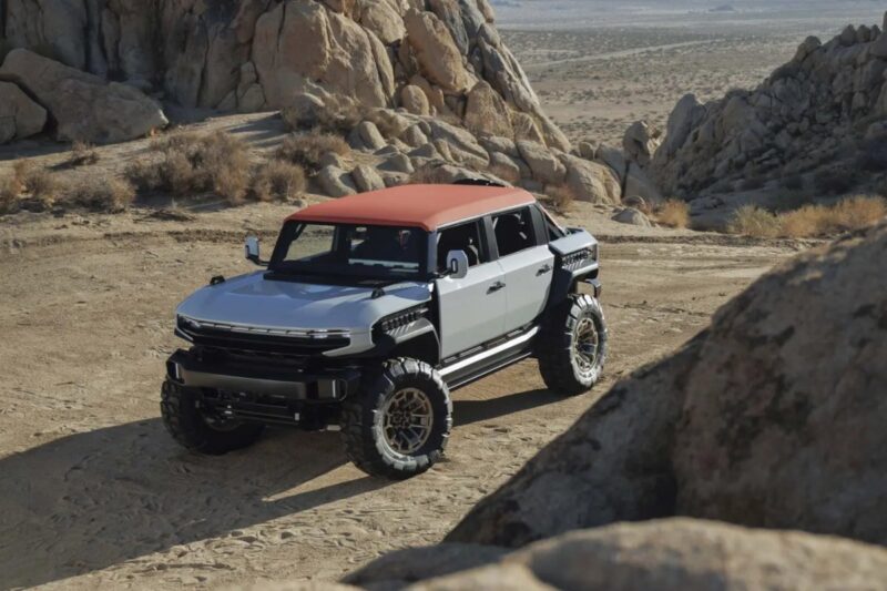 Il nuovo Hummer X concept.