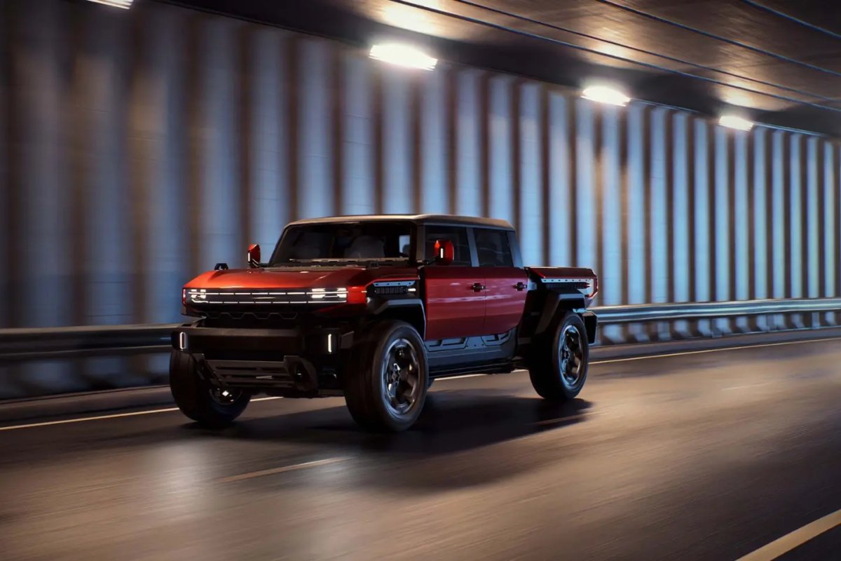 Il nuovo Hummer X Pickup concept.