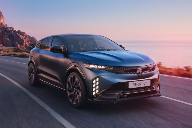 La nuova Renault Megane E-Tech Electric.