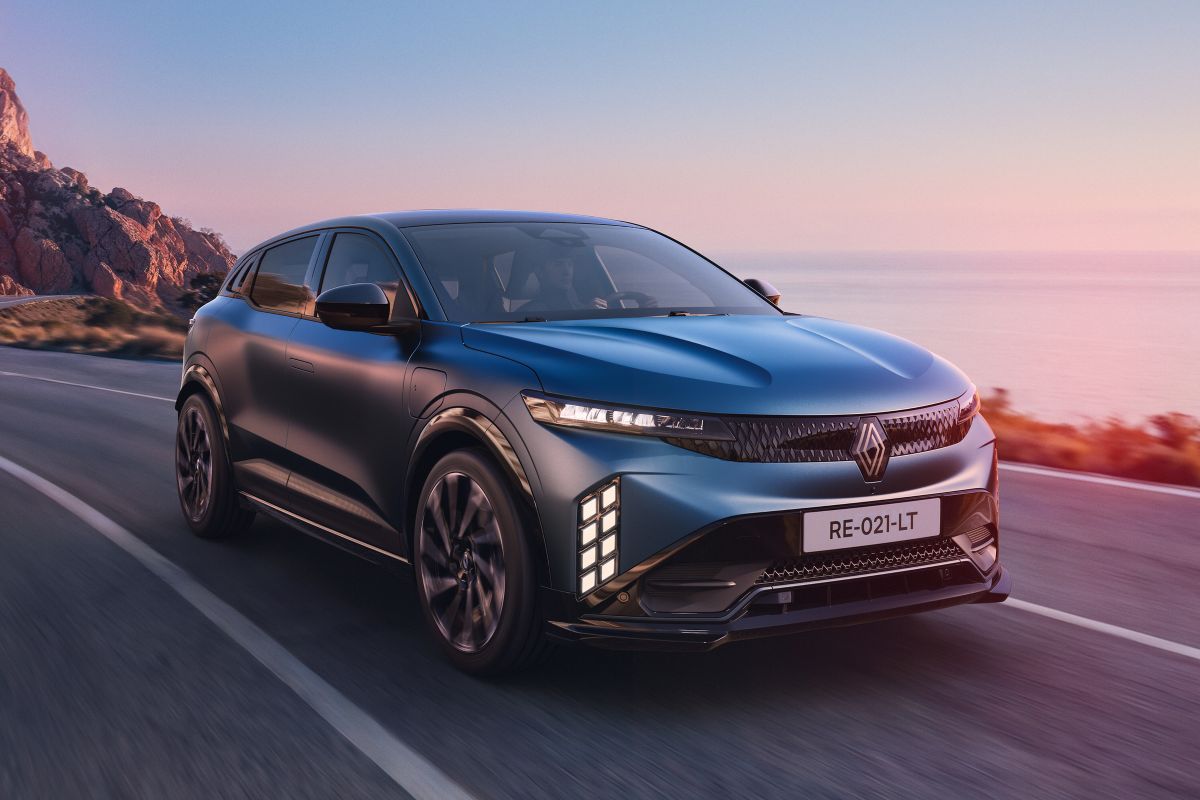 La nuova Renault Megane E-Tech Electric.