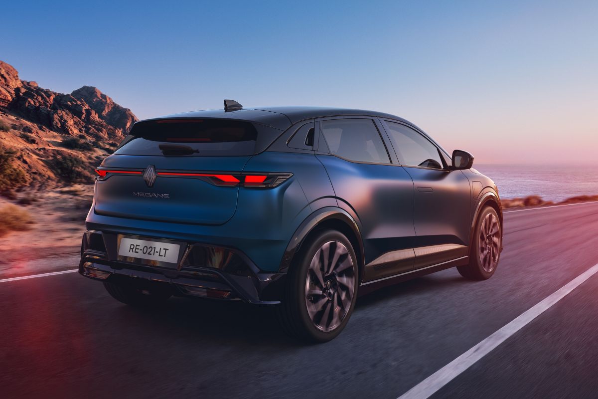 La nuova Renault Megane E-Tech Electric.