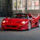 La Ferrari F50 rossa di Mike Tyson.