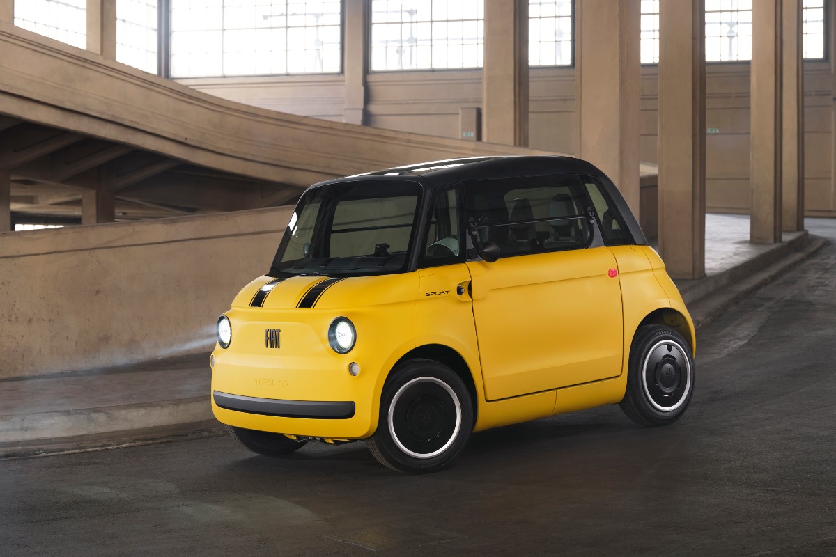 La nuova FIAT Topolino Sport.