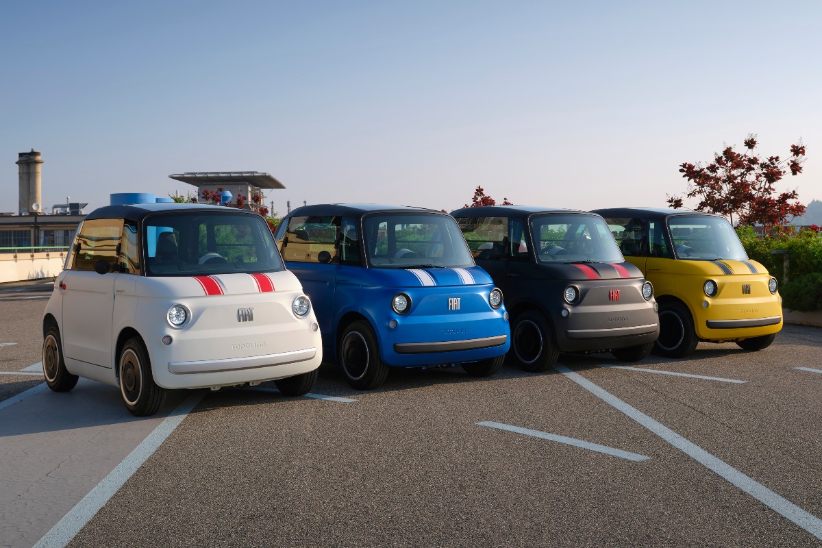 La nuova FIAT Topolino Sport.